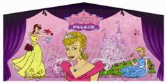 PANCARTA DE FIESTA DE PRINCESAS