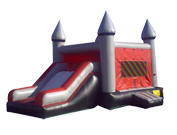 COMBO INFLABLE ROJO Y GRIS