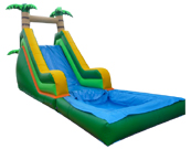 TOBOGAN INFLABLE TROPICAL CON ALBERCA