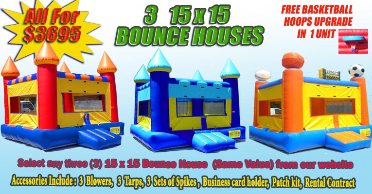 3 15 X15 BOUNCE HOUSE