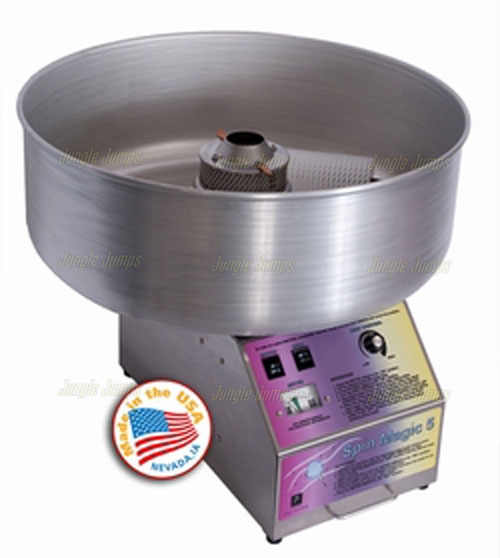 SPIN MAGIC COTTON CANDY MACHINE W/METAL BOWL
