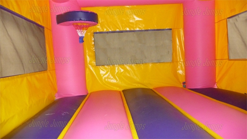 PINK ARCH BOUNCY CASTLE