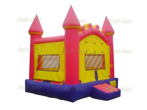PINK ARCH BOUNCY CASTLE