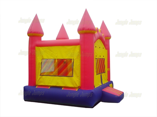 PINK ARCH BOUNCY CASTLE