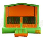 ORANGE & GREEN MODULE BOUNCE HOUSE