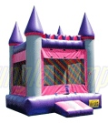 PINK & GRAY JUMP HOUSE CASTLE