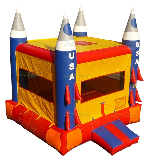 ROCKET SHIP BOUNCE HOUSE