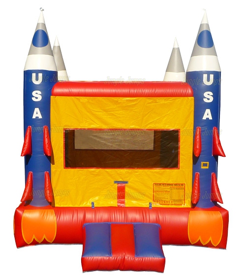 ROCKET SHIP BOUNCE HOUSE