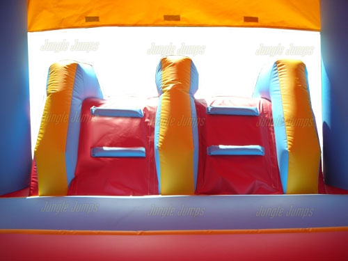 SPORTS ARENA WITH SLIDE