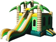 INFLATABLE JUNGLE SLIDE COMBO