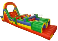 OBSTACLE COURSE WITH SLIDE