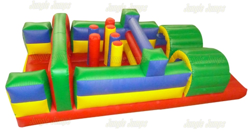 OBSTACLE COURSE WITH SLIDE