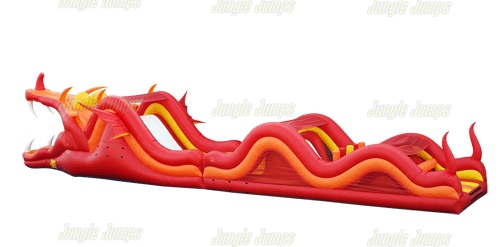 INFLATABLE DRAGON ADVENTURE COURSE