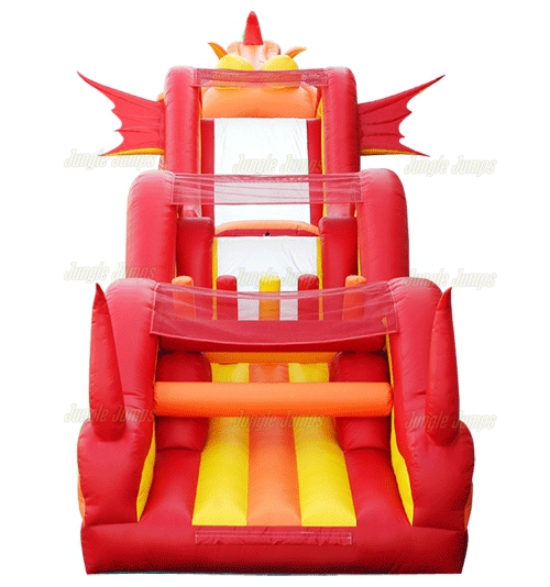 INFLATABLE DRAGON ADVENTURE COURSE