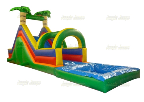 FUN SLIDE WITH POOL