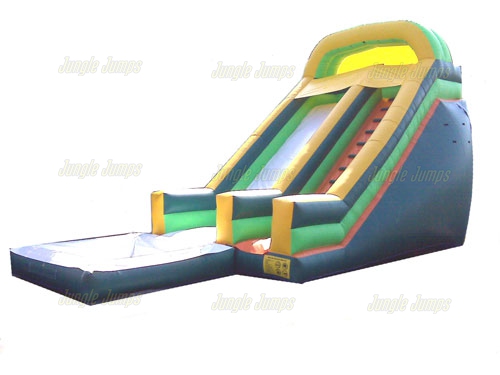 Slide with Pool