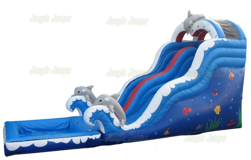 18' DOLPHIN WET & DRY SLIDE