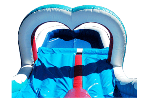 16 FOOT DOUBLE ARCH SLIDE