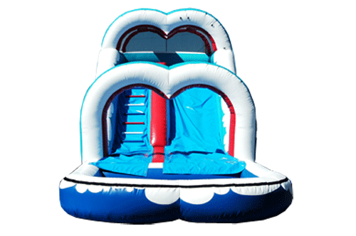 16 FOOT DOUBLE ARCH SLIDE