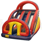 20' DOUBLE LANE SLIDE
