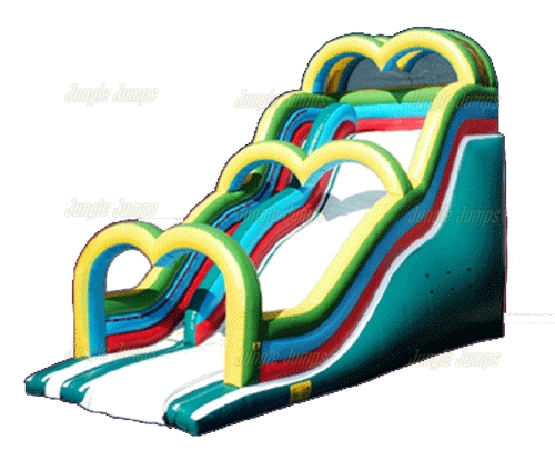 28' INFLATABLE MONSTER ARCH SLIDE