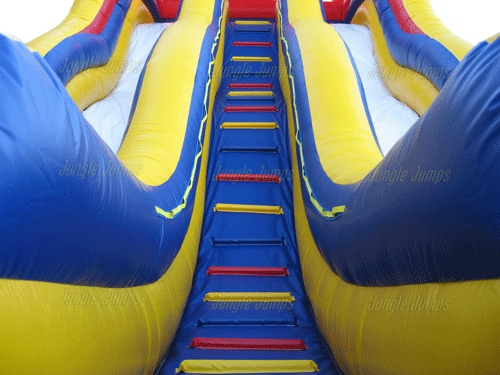 24' ADVENTURE DOUBLE DROP SLIDE