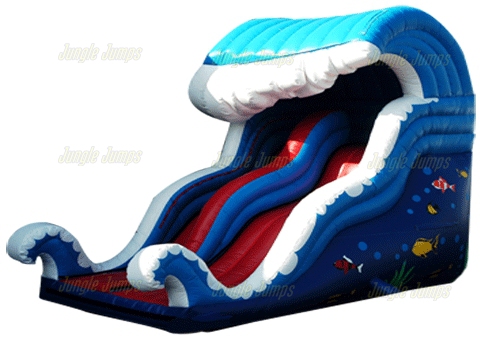 20' WAVE SLIDE WITH POOL