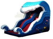 20' WAVE SLIDE WITH POOL