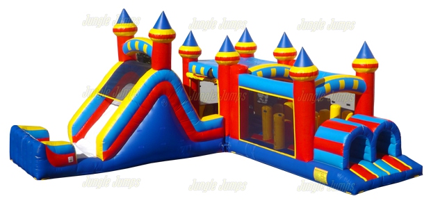 3 Pieces Slide Bounce Course