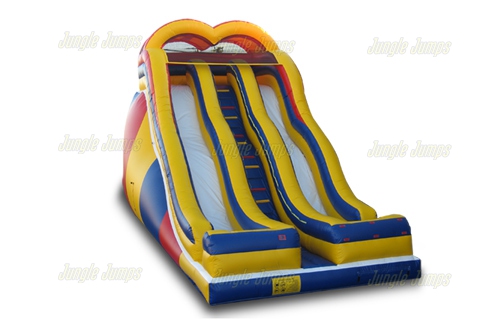 Adventure Double Drop Dry Slide