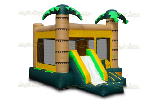 Inflatable Palm Slide Combo