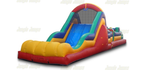 Obstacle Course & Splash Pool