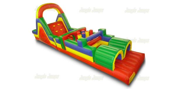 Obstacle Course with Slide