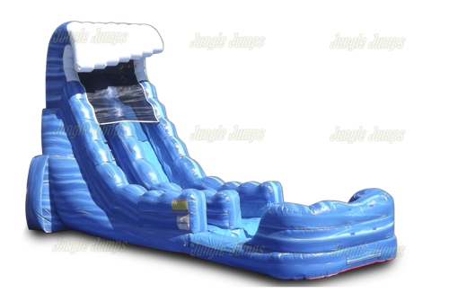 Inflatable slides: Maybe a combo is a better idea.