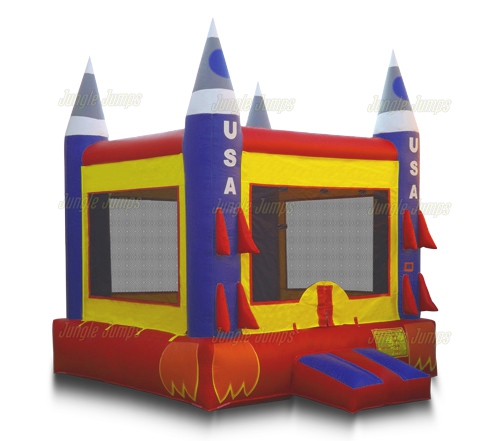 Rocket Ship Bounce House