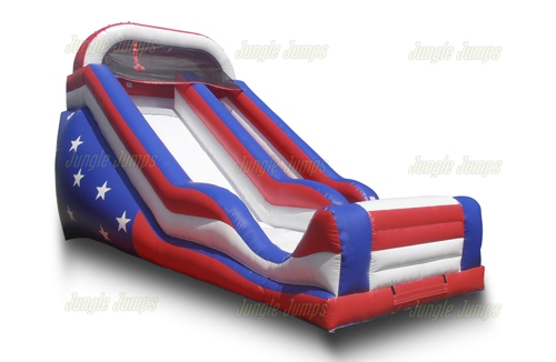 USA Slide with Splash Pool