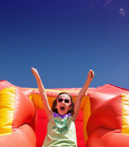 Wet vs. Dry Inflatable Slides: The Features and Differences