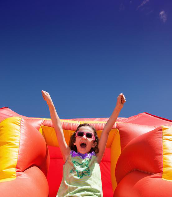 bouncy house