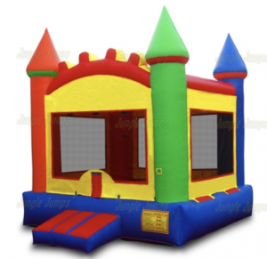 Multi Color Arch Castle - Jungle Jumps