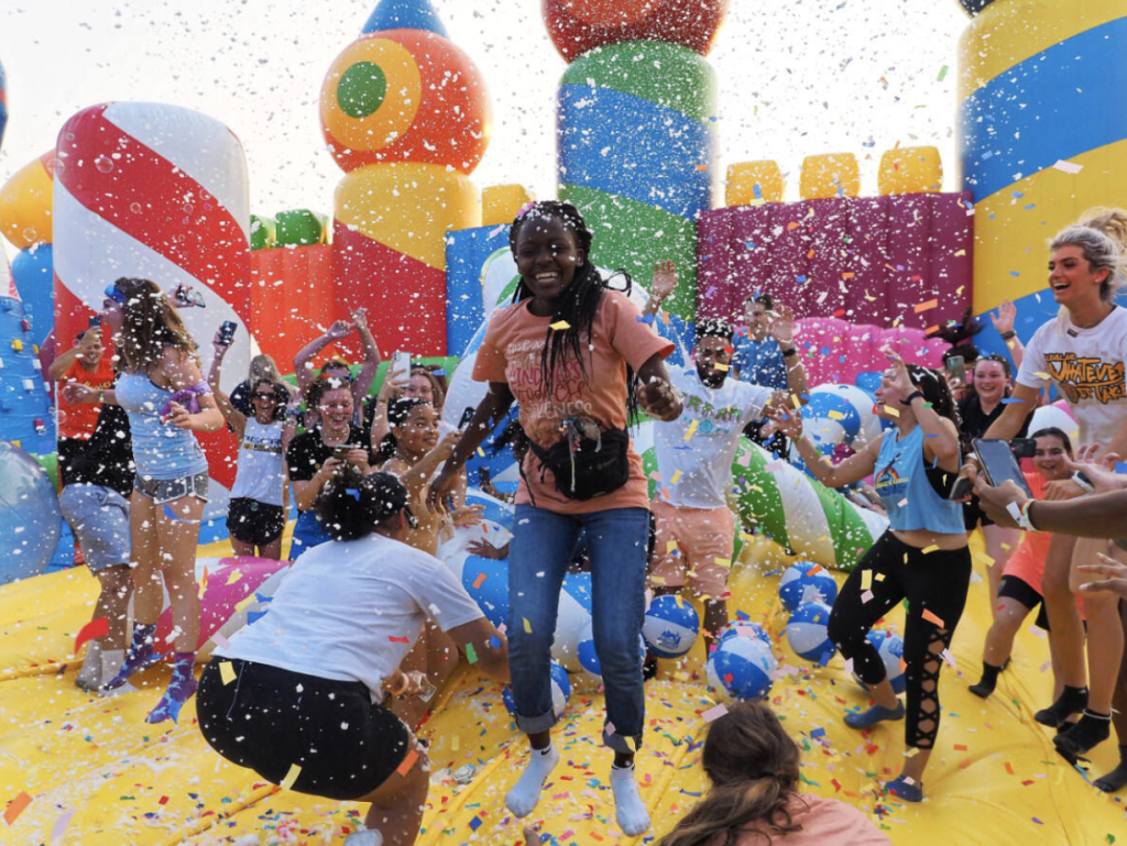 Throwing a Bounce House Party for Foster Children
