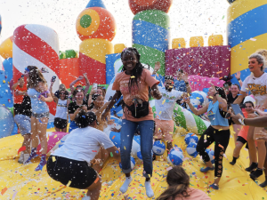 Throwing a Bounce House Party for Foster Children