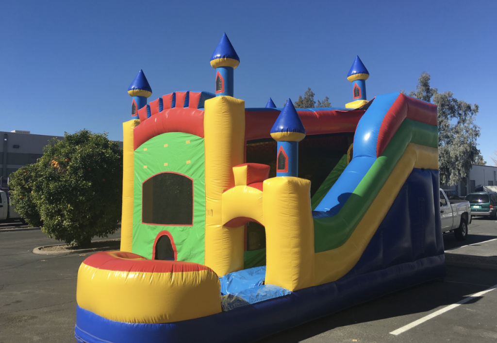 Combos Dry: Bounce Houses for Company Picnics
