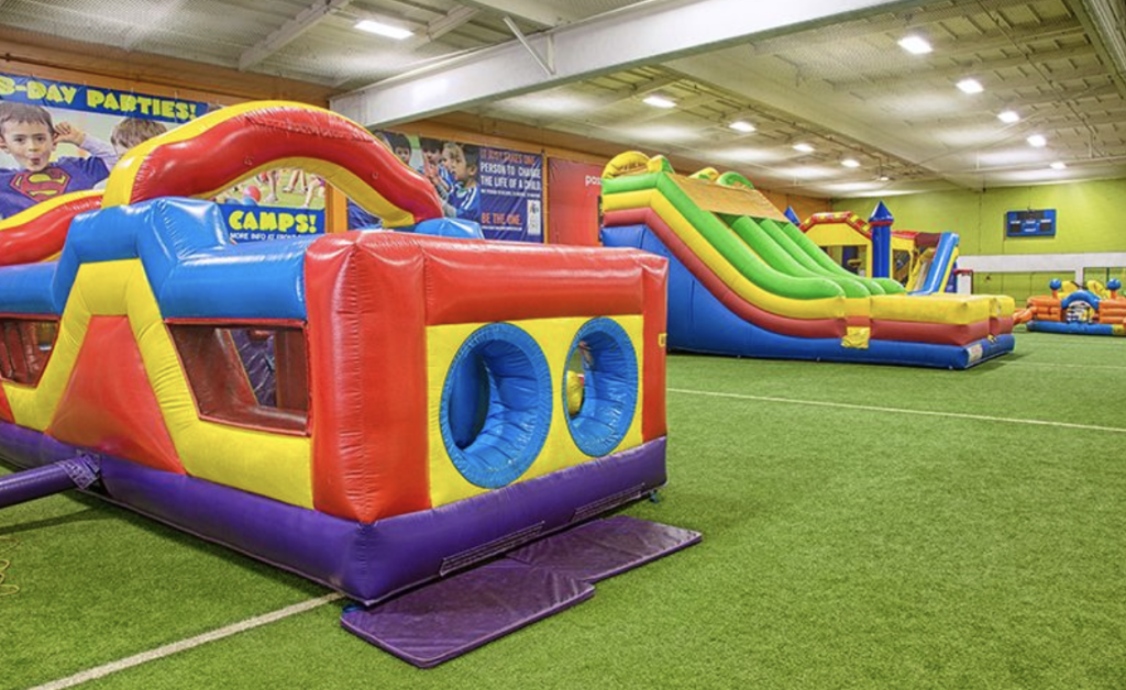 Creating Bounce House Play Zones at Community Centers
