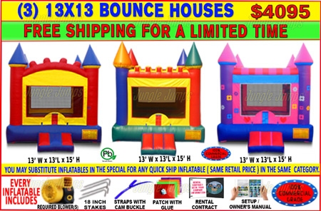 3 Bounce House Special