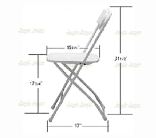 Silla Plastica se vende con inflable solamente