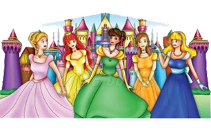 Princess Bounce House Banner 3