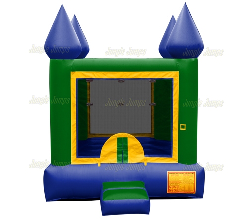 Mini Castillo Verde y Anaranjado