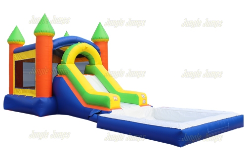 Jumper Combo Inflable con Piscina