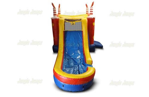 Pastel Inflable de Agua Rojo