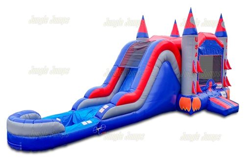 Combo Inflable Cohete de Agua II